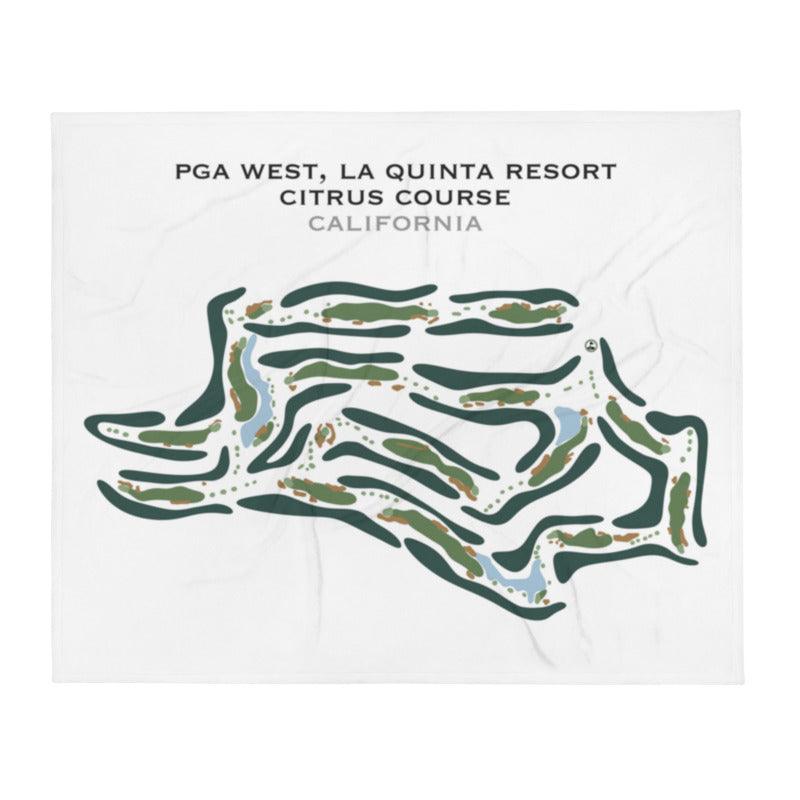 PGA West The Citrus Course, California - Printed Golf Courses - Golf Course Prints