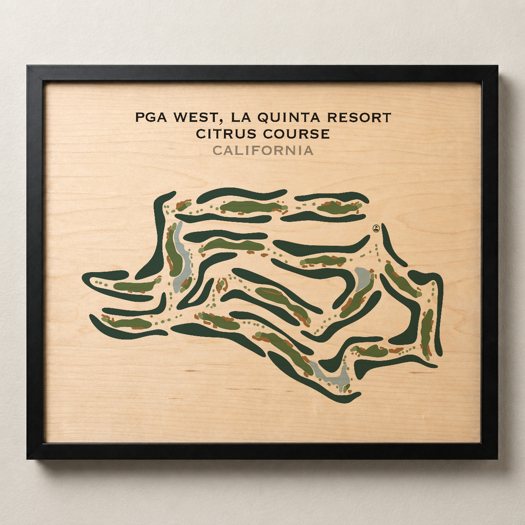 PGA West The Citrus Course, California - Printed Golf Courses