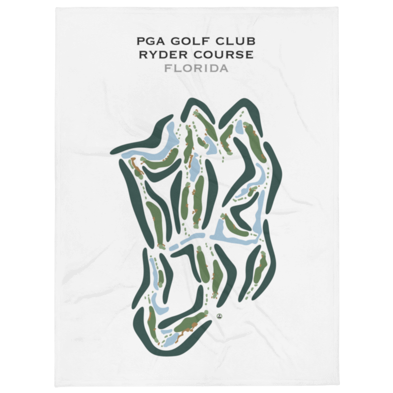 PGA Golf Club - Ryder Course, Florida - Printed Golf Course
