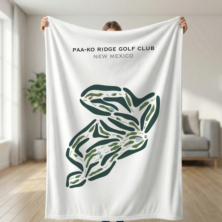 Paa-Ko Ridge Golf Club, New Mexico - Printed Golf Courses