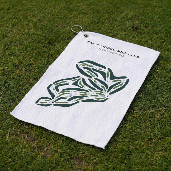 Paa-Ko Ridge Golf Club, New Mexico - Printed Golf Courses