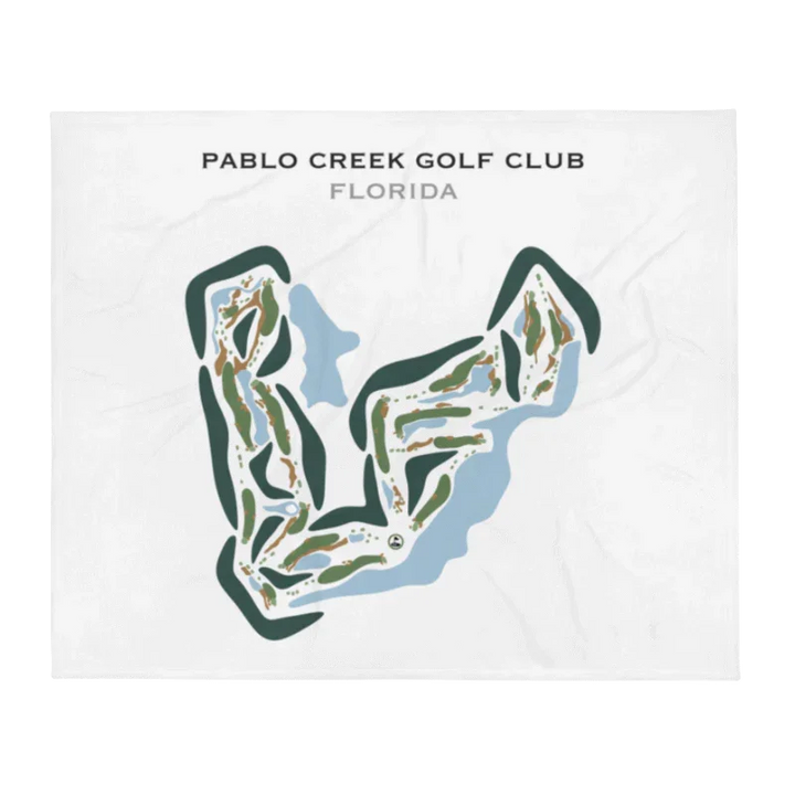 Pablo Creek Club, Florida - Printed Golf Courses