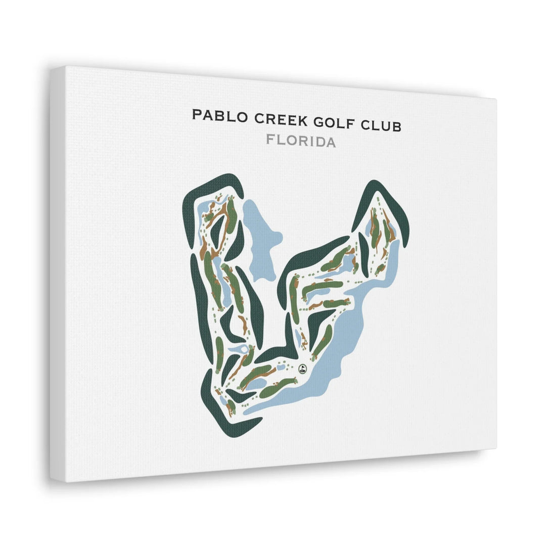 Pablo Creek Club, Florida - Printed Golf Courses