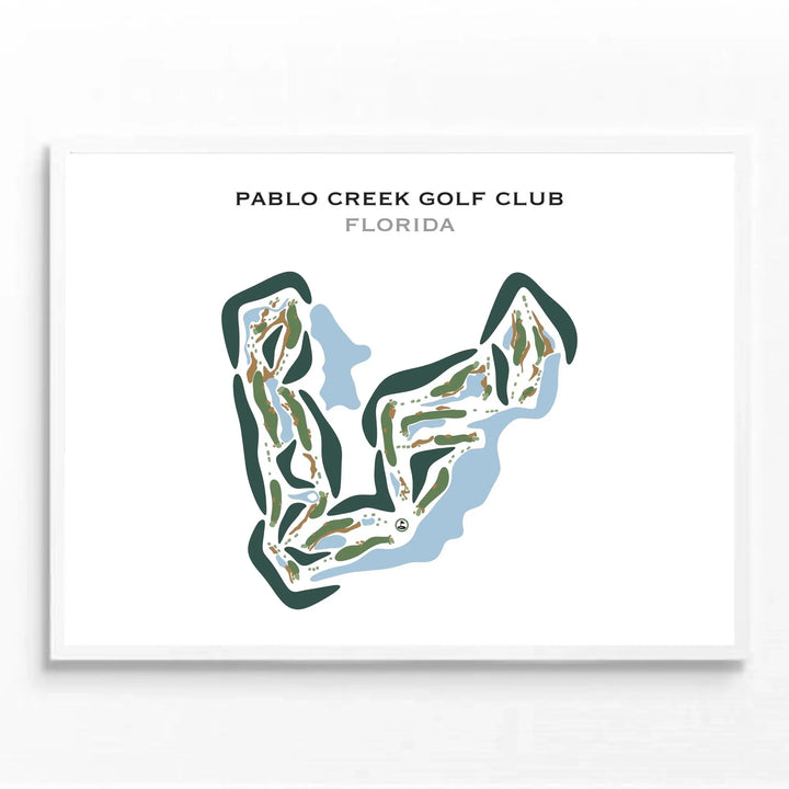 Pablo Creek Club, Florida - Printed Golf Courses