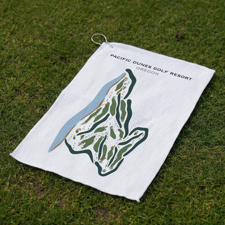 Pacific Dunes Golf Resort, Oregon - Printed Golf Courses