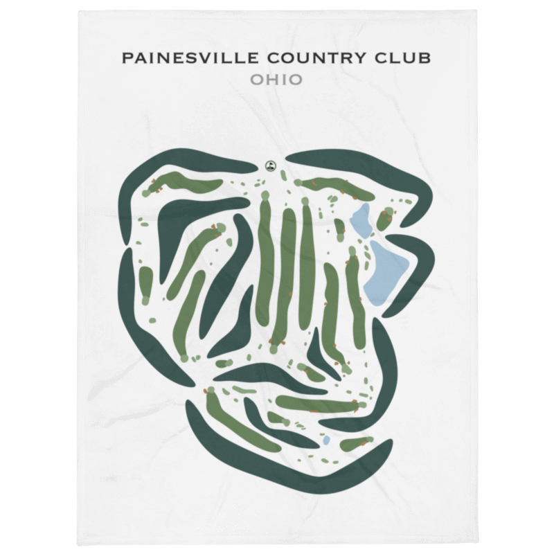 Painesville Country Club, Ohio - Printed Golf Courses