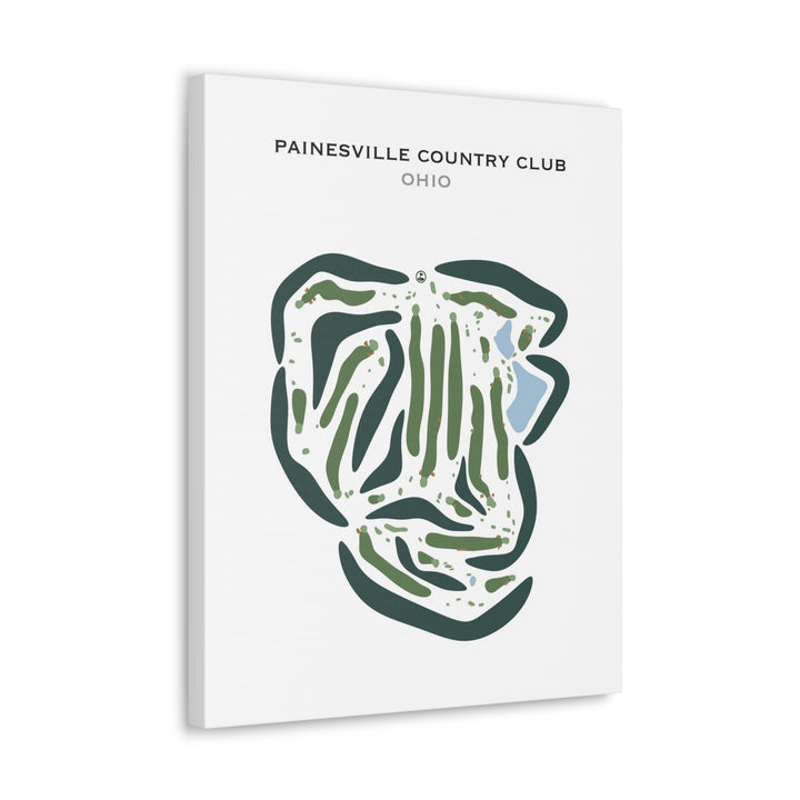 Painesville Country Club, Ohio - Printed Golf Courses