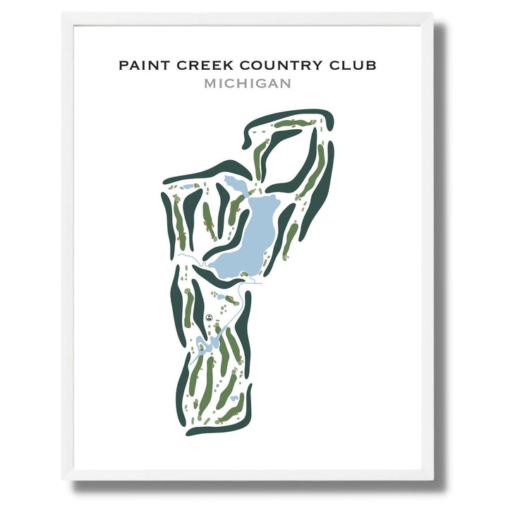 Paint Creek Country Club, Michigan - Golf Course Prints