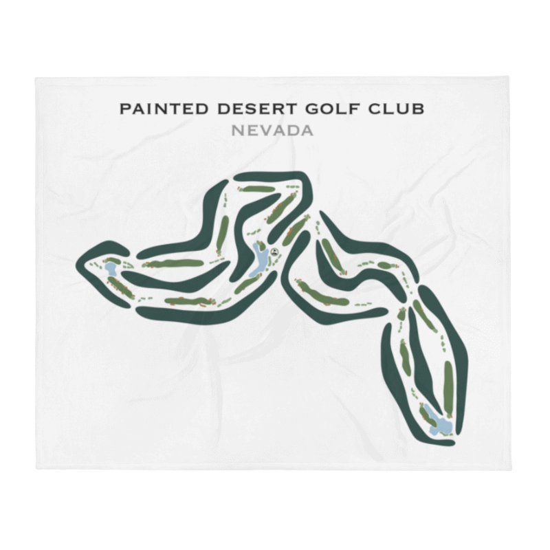 Painted Desert Golf Club, Nevada - Printed Golf Courses