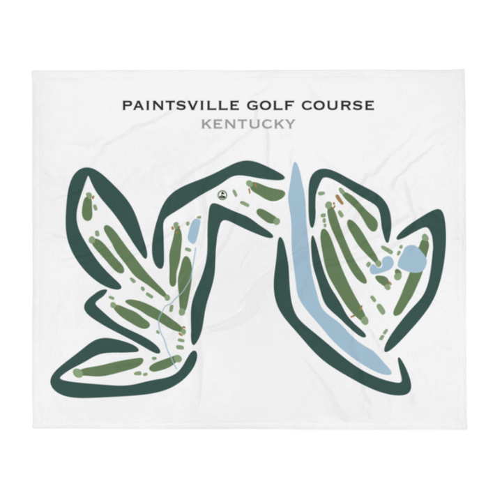 Paintsville Golf Course, Kentucky - Printed Golf Courses