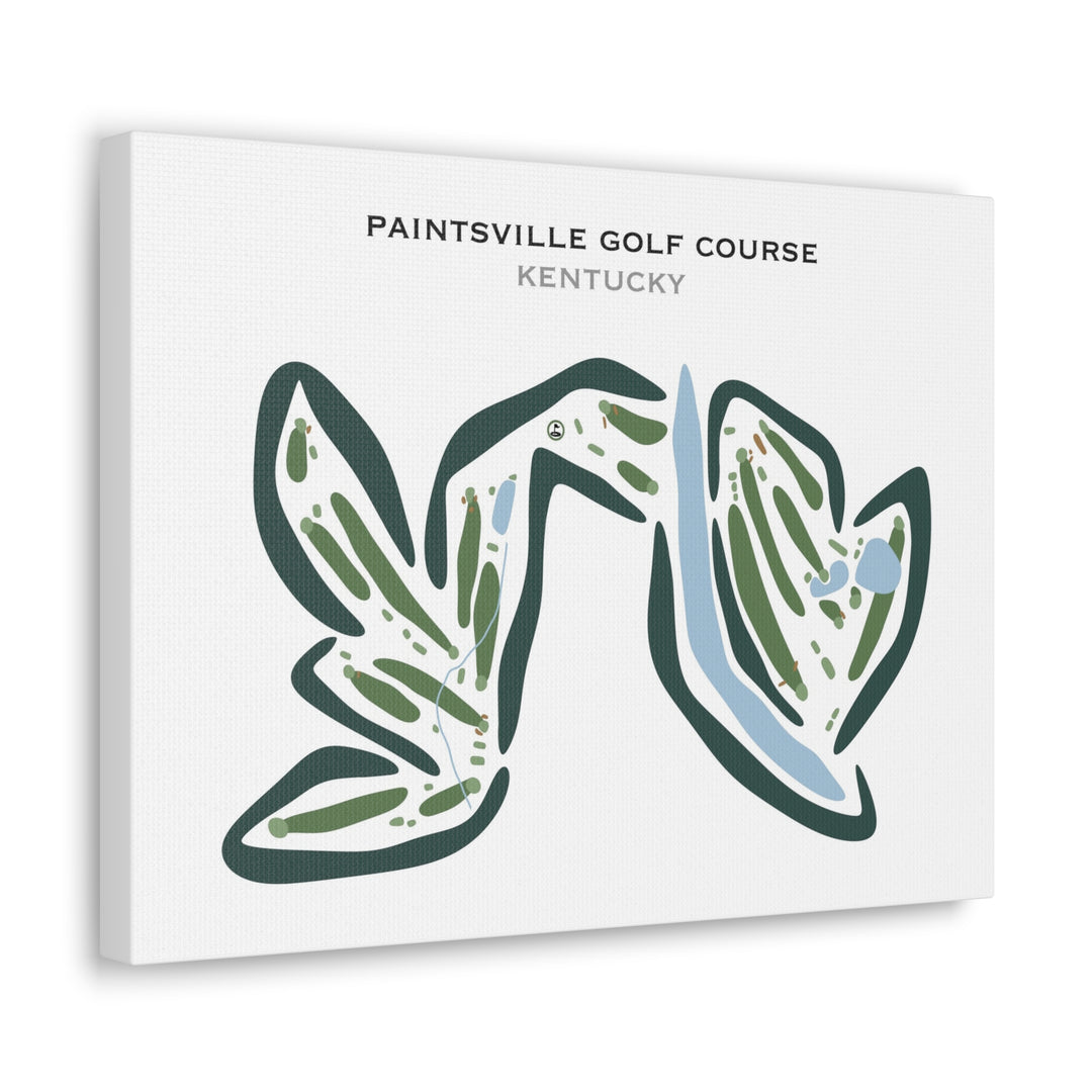 Paintsville Golf Course, Kentucky - Printed Golf Courses