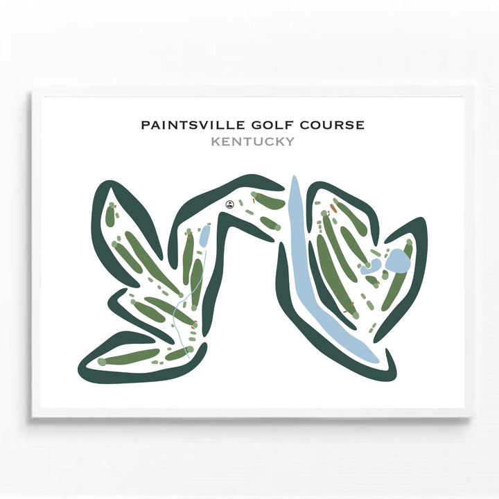 Paintsville Golf Course, Kentucky - Printed Golf Courses