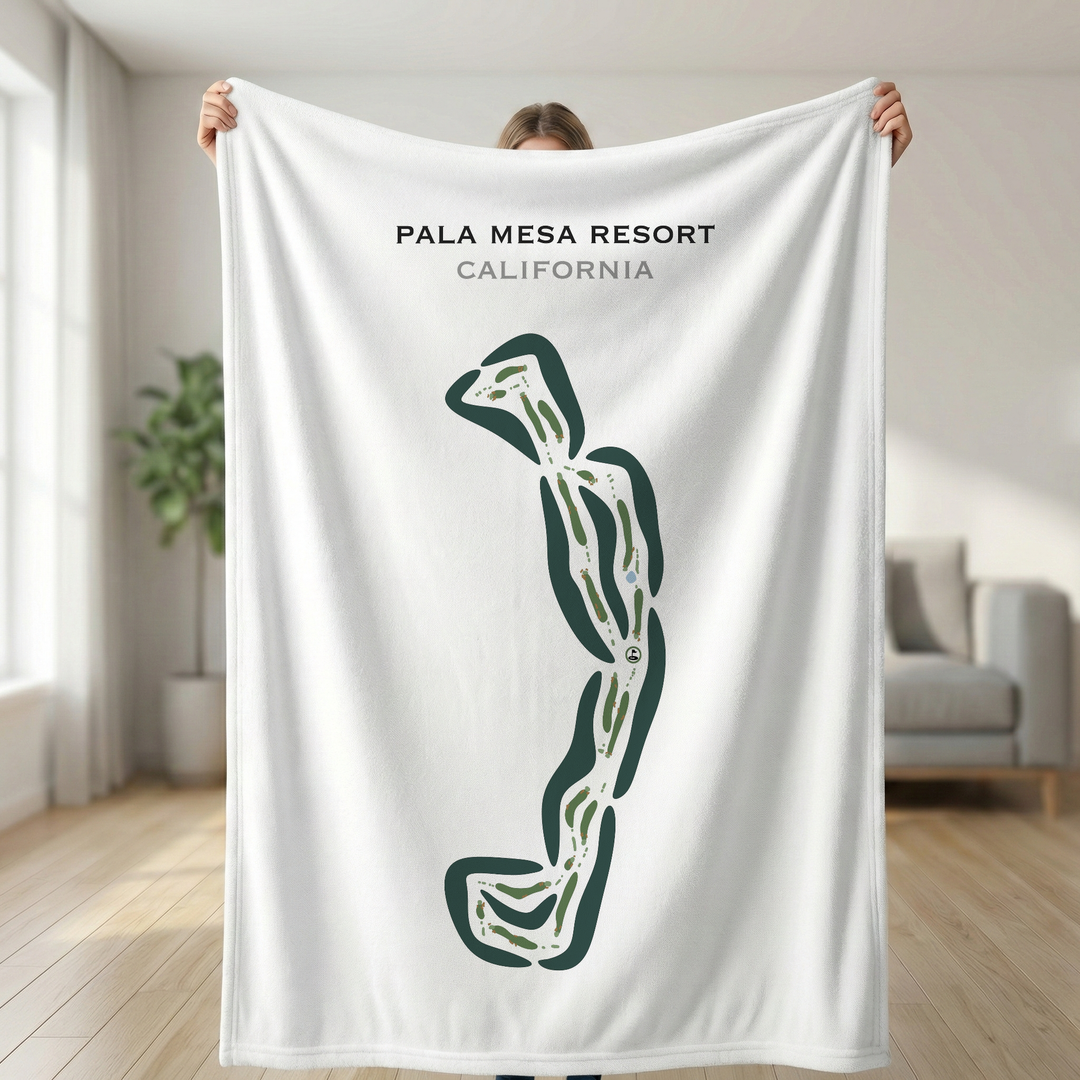 Pala Mesa Resort, California - Printed Golf Courses