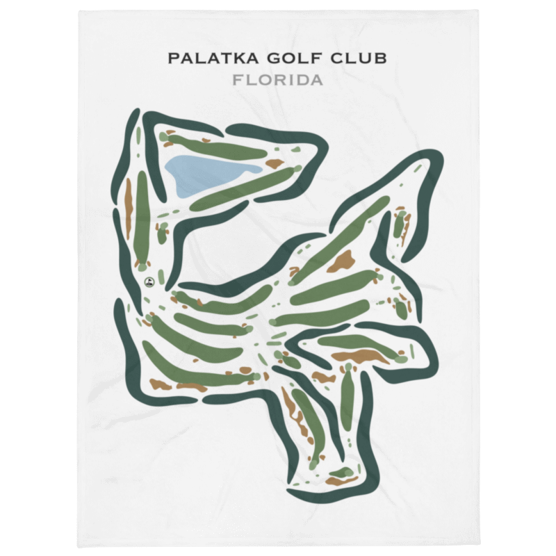 Palatka Golf Club, Florida - Printed Golf Courses