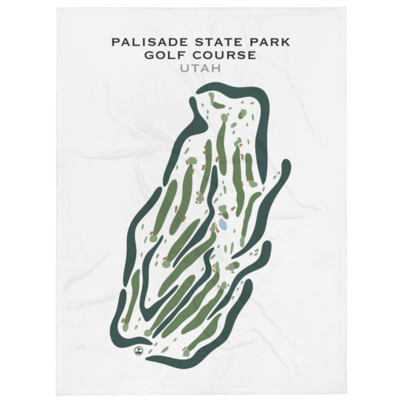 Palisades State Park Golf Course, Sterling Utah - Printed Golf Courses