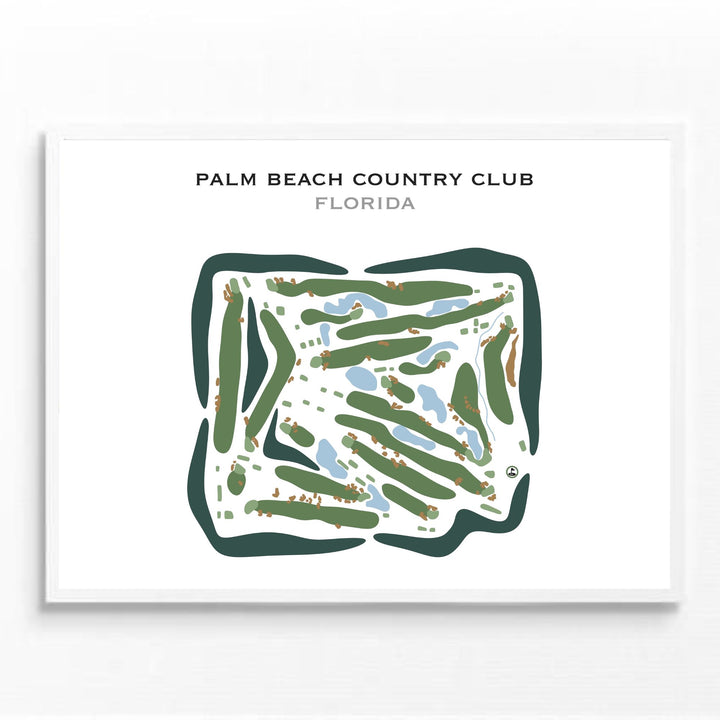 Palm Beach Country Club, Florida - Printed Golf Courses