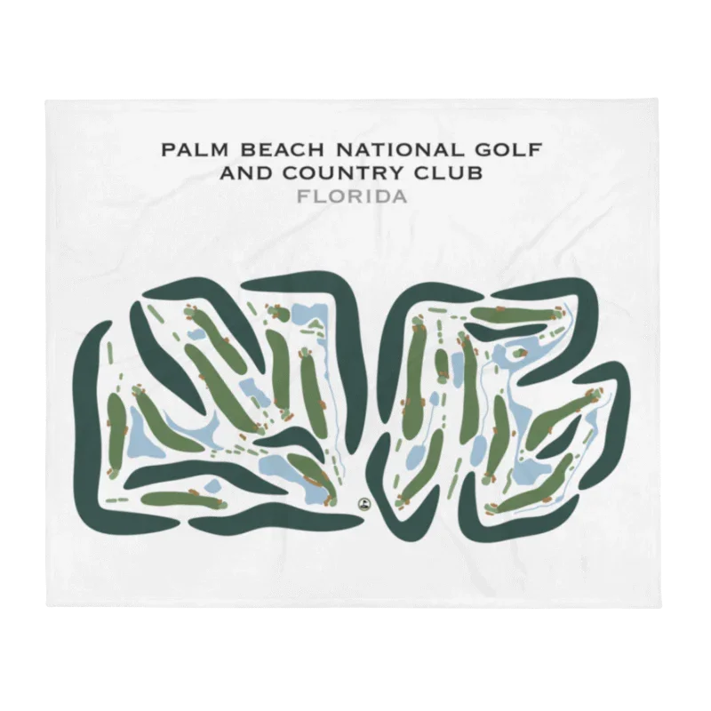 Palm Beach National Golf & Country Club, Florida - Printed Golf Courses
