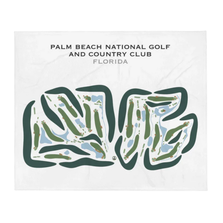 Palm Beach National Golf & Country Club, Florida - Printed Golf Courses