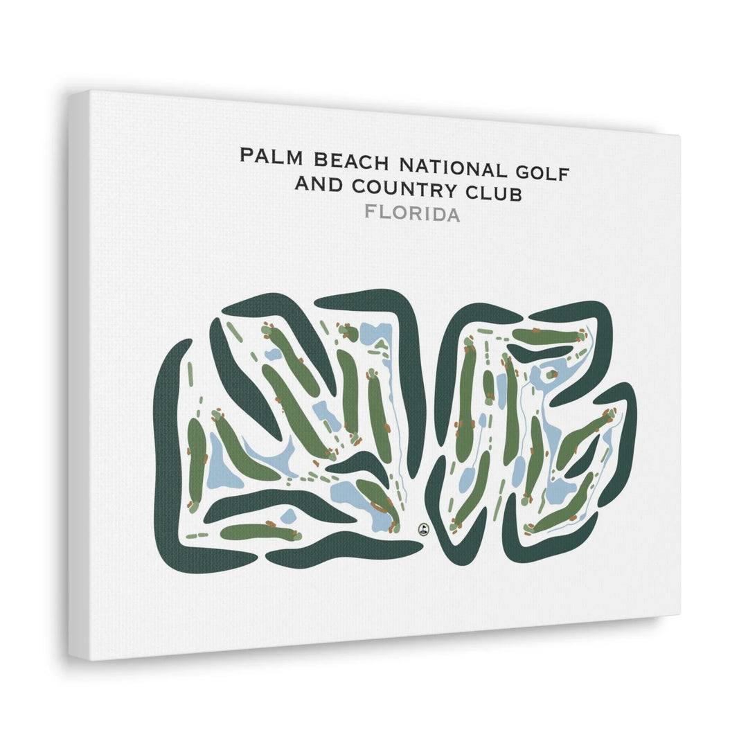 Palm Beach National Golf & Country Club, Florida - Printed Golf Courses