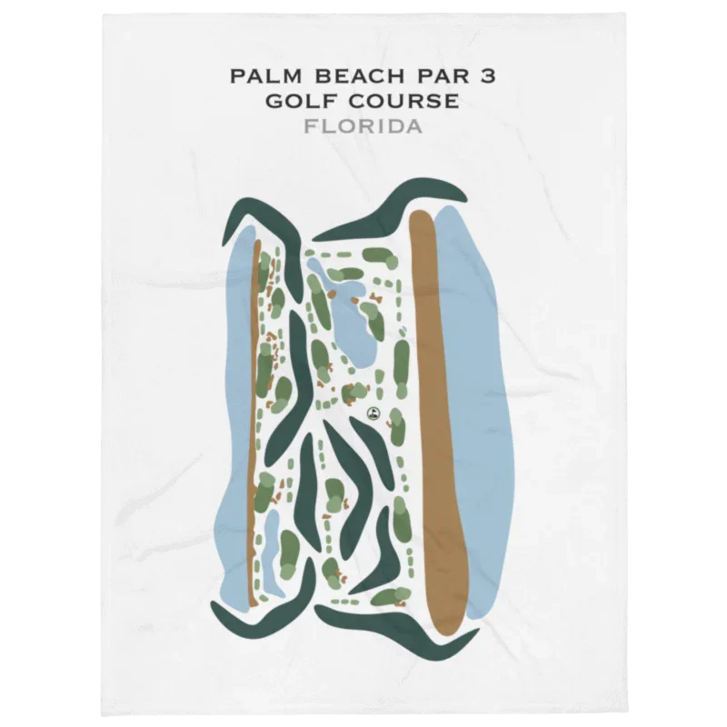 Palm Beach Par 3, Florida - Printed Golf Courses