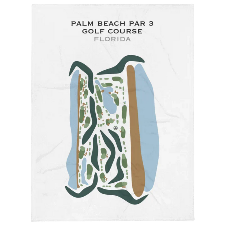 Palm Beach Par 3, Florida - Printed Golf Courses