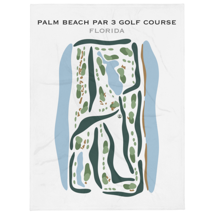 Palm Beach Par 3, Florida - Printed Golf Courses