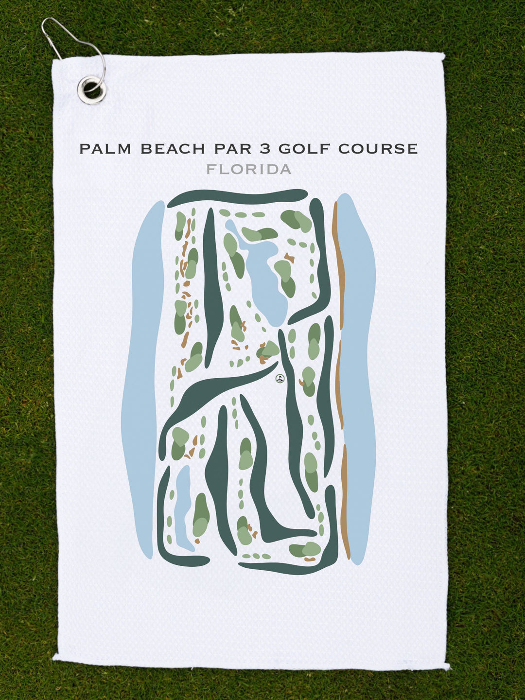 Palm Beach Par 3, Florida - Printed Golf Courses