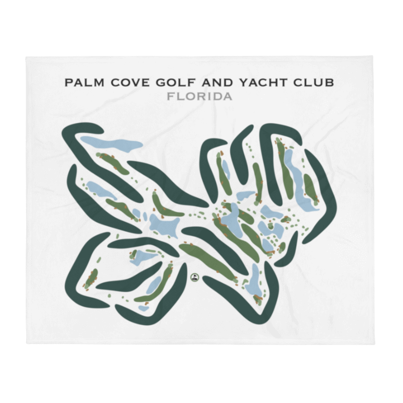 Palm Cove Golf and Yacht Club, Florida - Printed Golf Courses