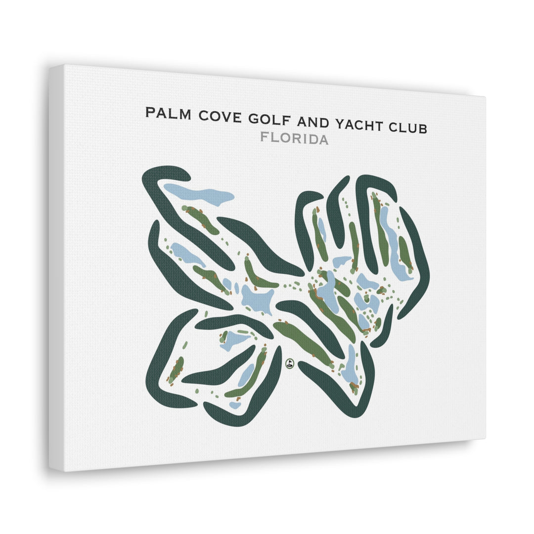 Palm Cove Golf and Yacht Club, Florida - Printed Golf Courses
