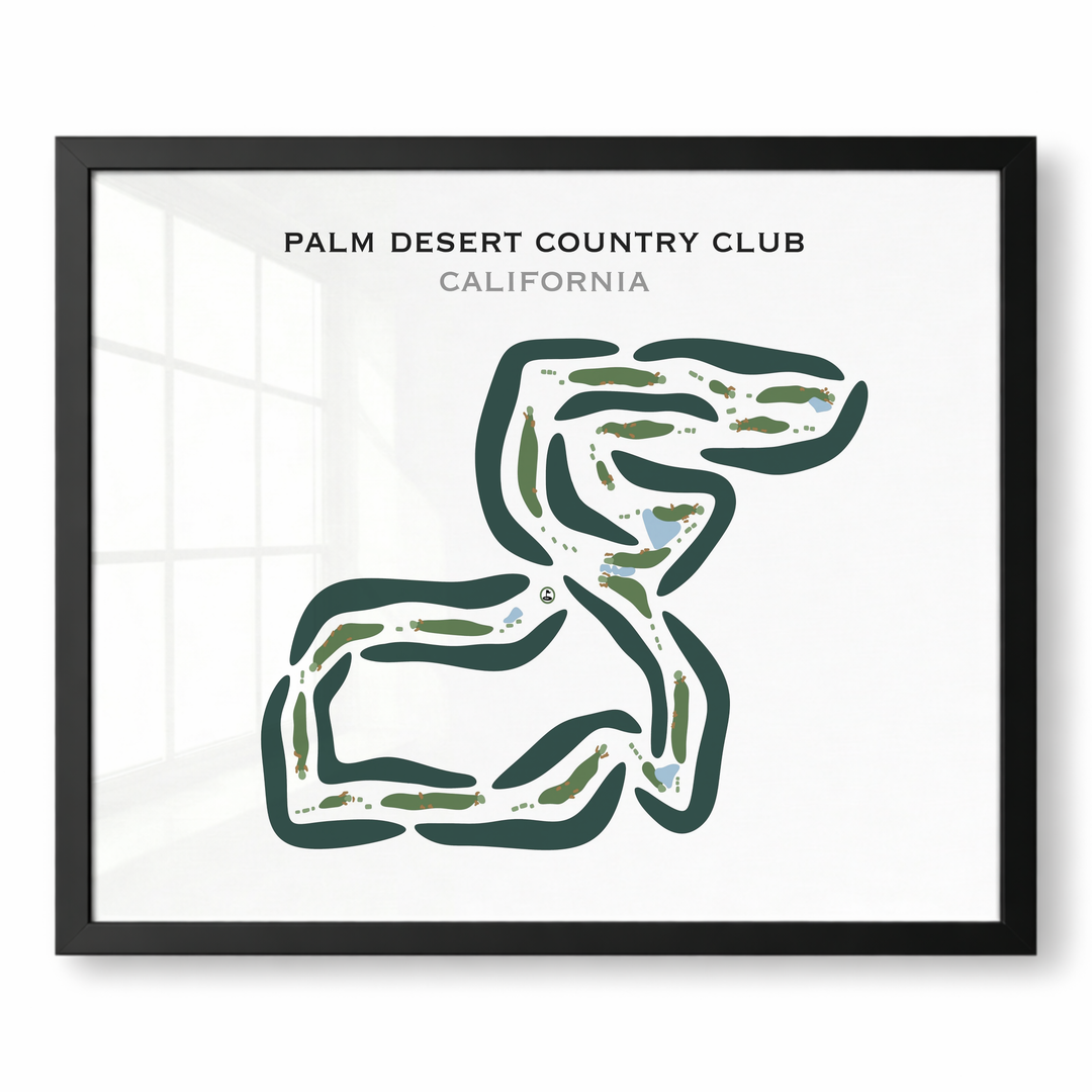 Palm Desert Country Club, California - Printed Golf Courses