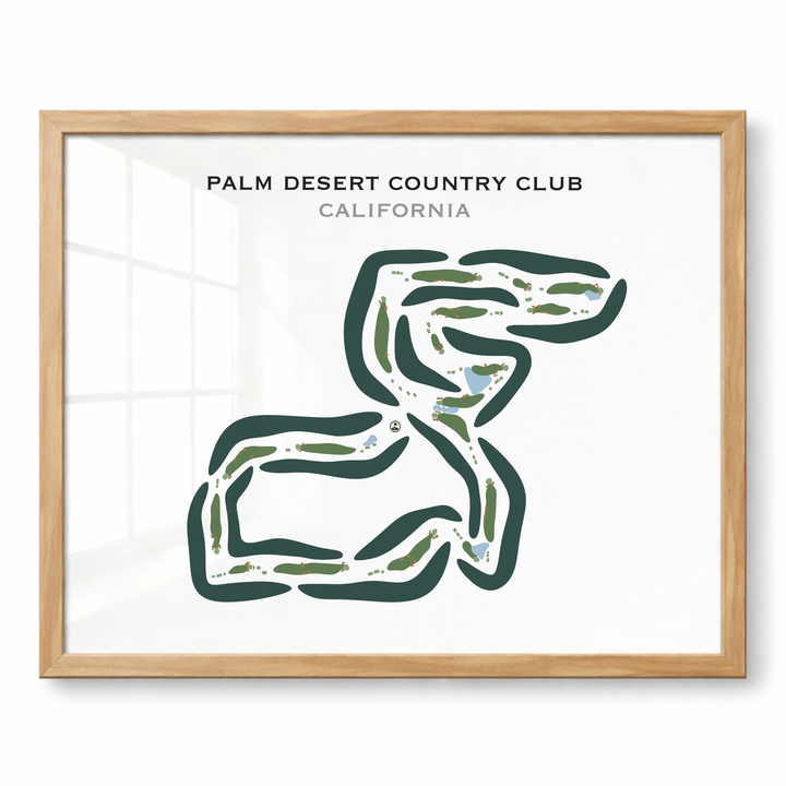 Palm Desert Country Club, California - Printed Golf Courses