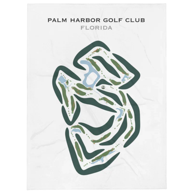 Palm Harbor Golf Club, Florida - Printed Golf Courses
