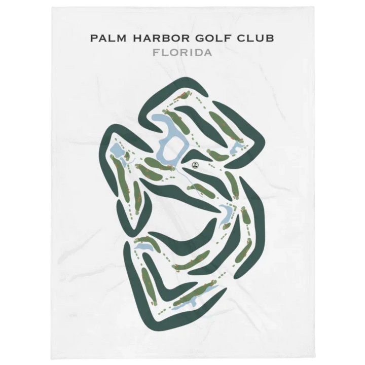 Palm Harbor Golf Club, Florida - Printed Golf Courses