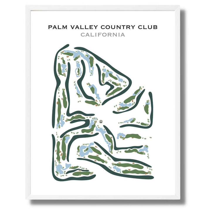Palm Valley Country Club, California - Printed Golf Course