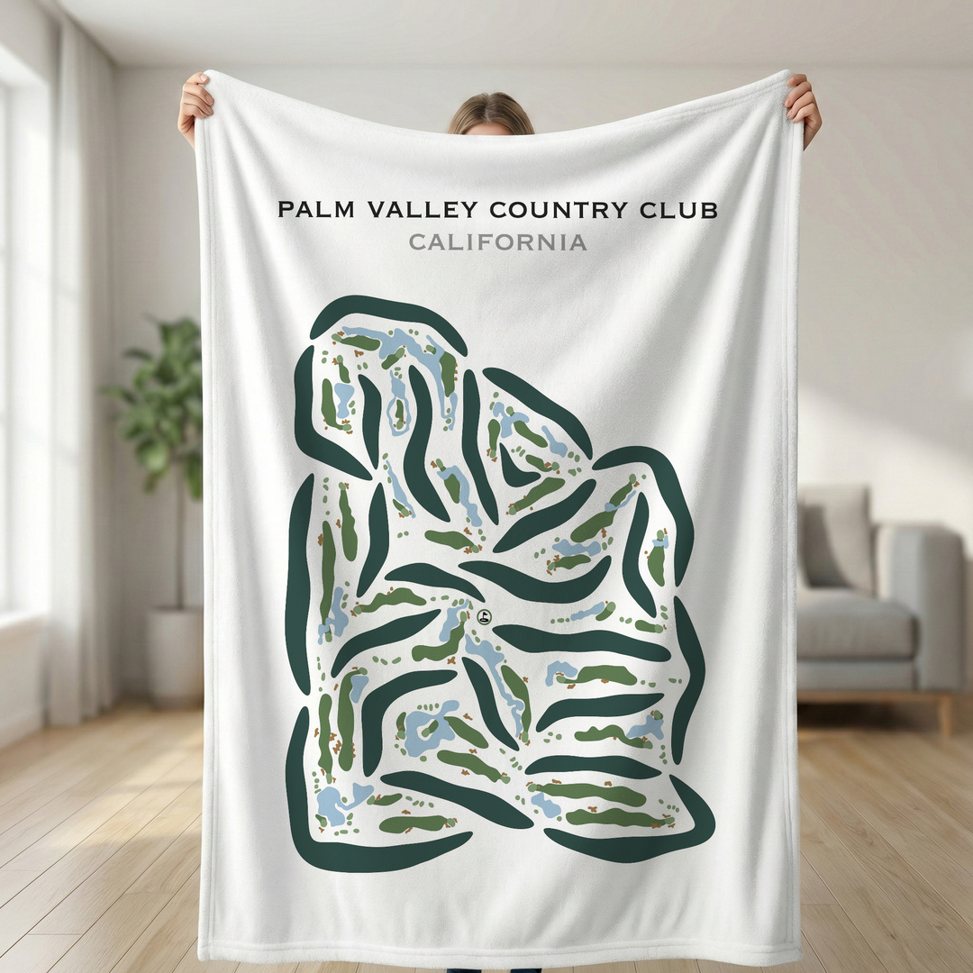 Palm Valley Country Club, California - Printed Golf Course
