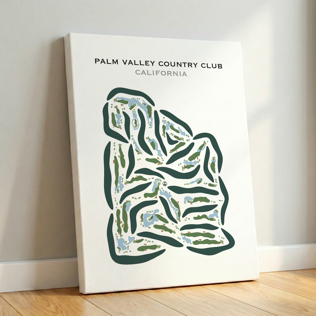 Palm Valley Country Club, California - Printed Golf Course