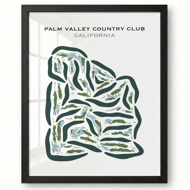 Palm Valley Country Club, California - Printed Golf Course