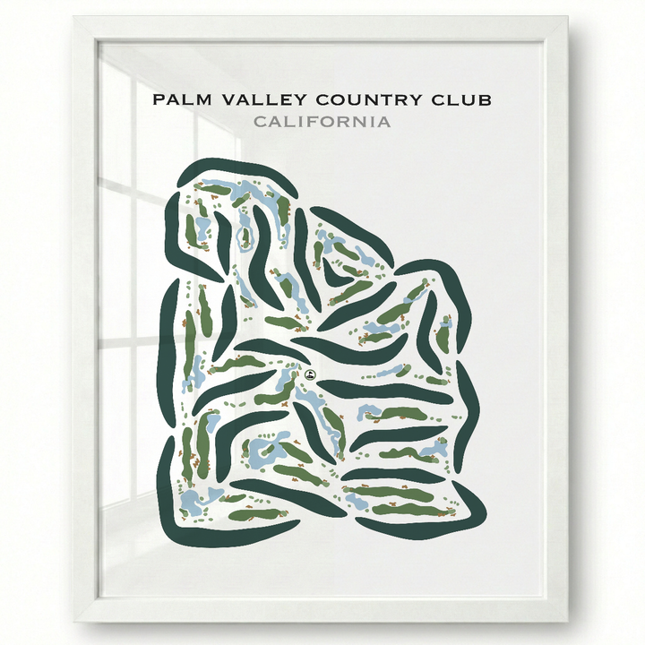 Palm Valley Country Club, California - Printed Golf Course