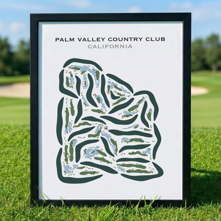 Palm Valley Country Club, California - Printed Golf Course