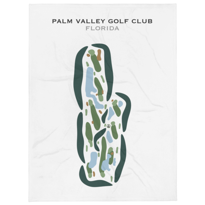 Palm Valley Golf Club, Florida - Printed Golf Courses