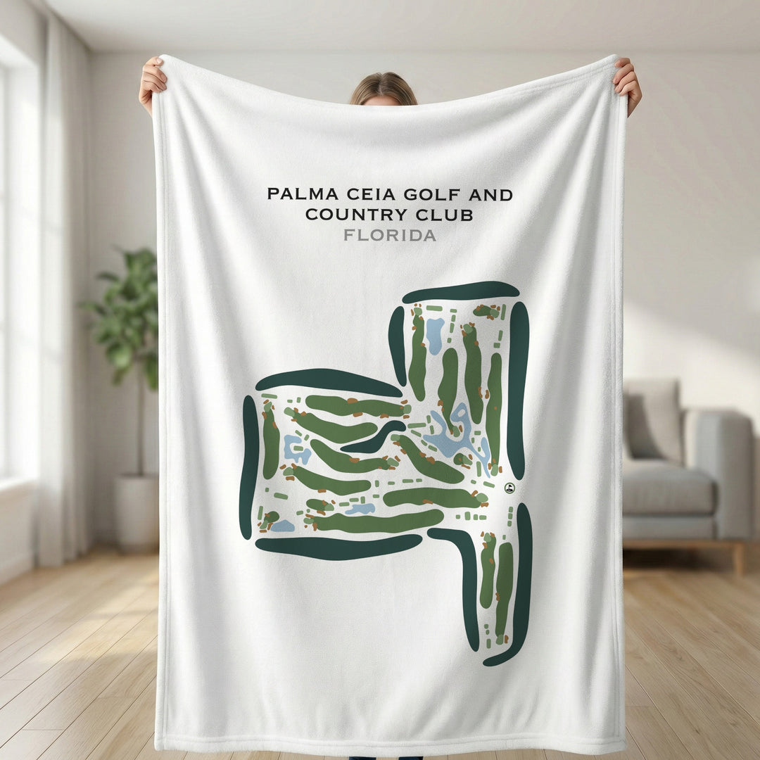 Palma Ceia Golf & Country Club, Florida - Printed Golf Courses