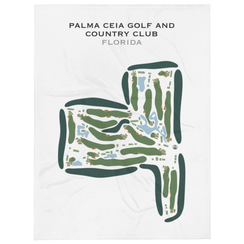 Palma Ceia Golf & Country Club, Florida - Printed Golf Courses