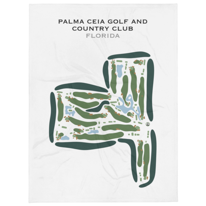 Palma Ceia Golf & Country Club, Florida - Printed Golf Courses
