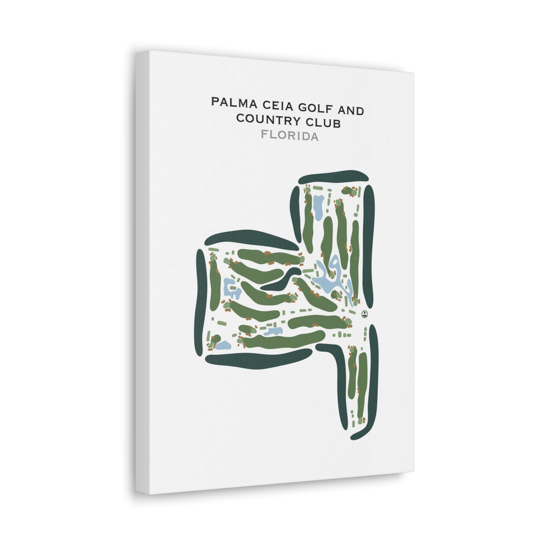 Palma Ceia Golf & Country Club, Florida - Printed Golf Courses