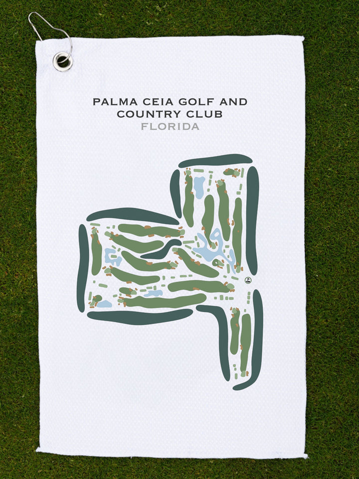 Palma Ceia Golf & Country Club, Florida - Printed Golf Courses