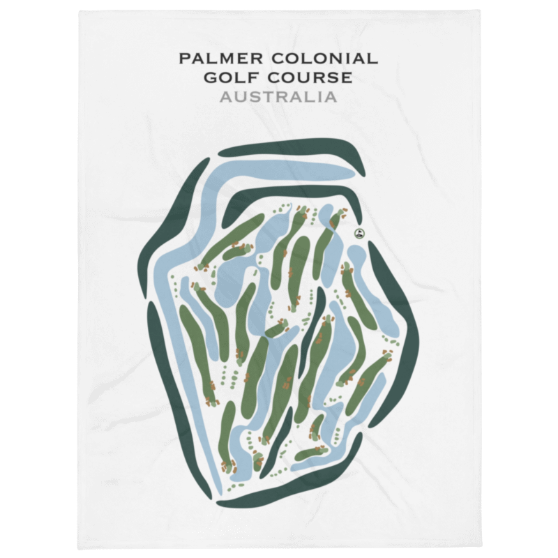 Palmer Colonial Golf Course, Australia - Printed Golf Courses