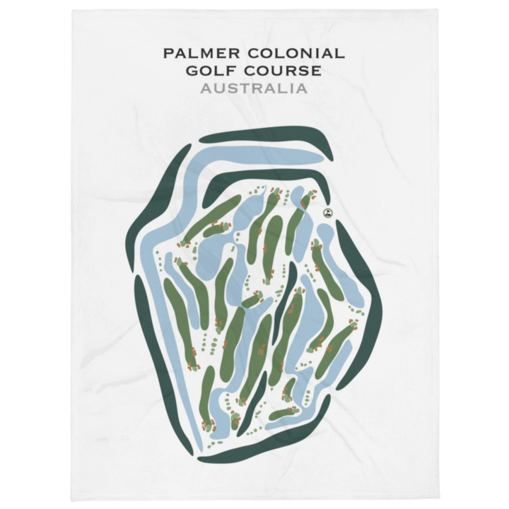 Palmer Colonial Golf Course, Australia - Printed Golf Courses