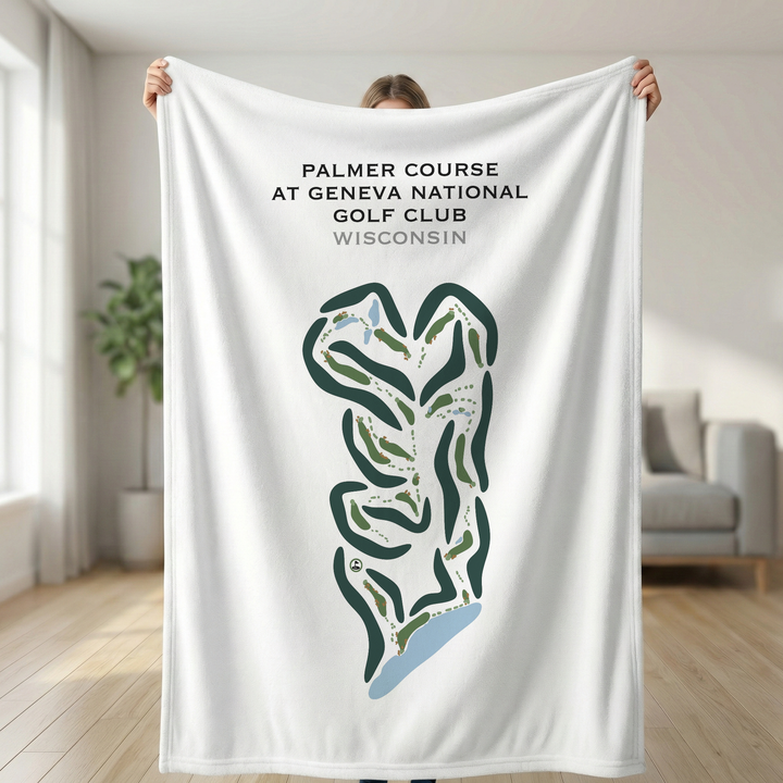 Palmer Course at Geneva National Golf Club, Wisconsin - Printed Golf Courses