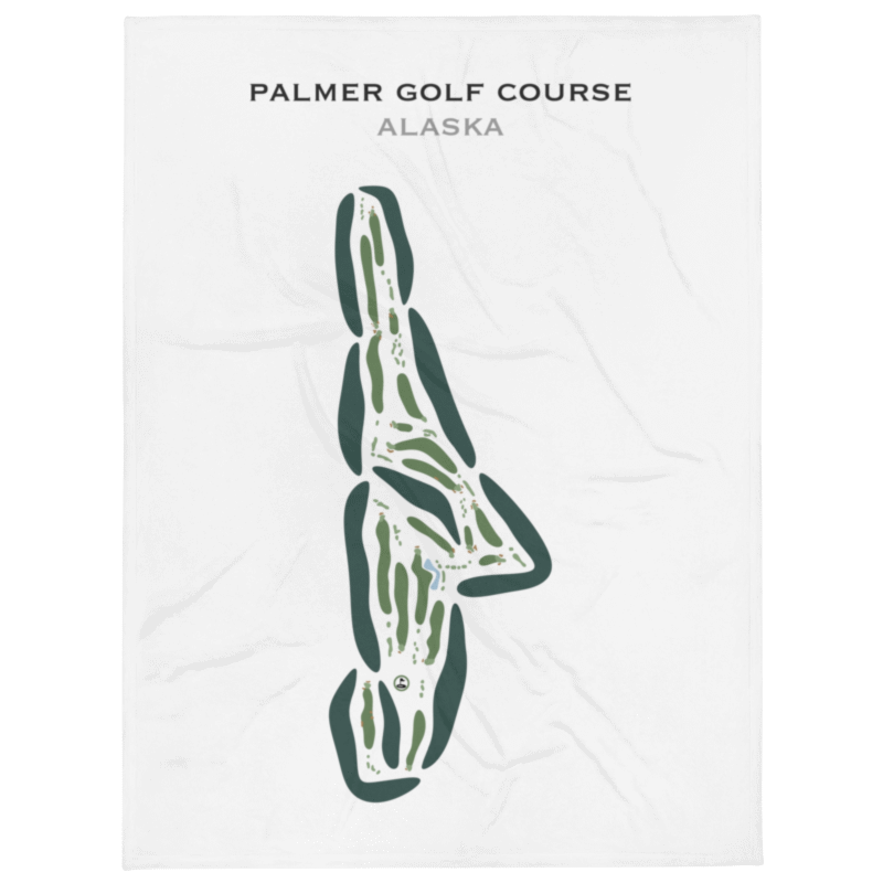 Palmer Golf Course, Alaska - Printed Golf Courses