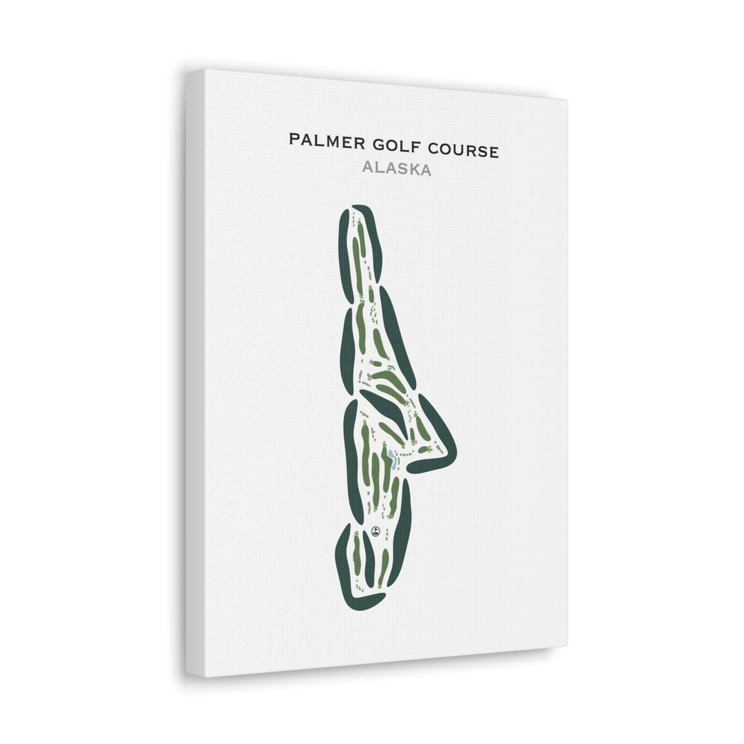 Palmer Golf Course, Alaska - Printed Golf Courses